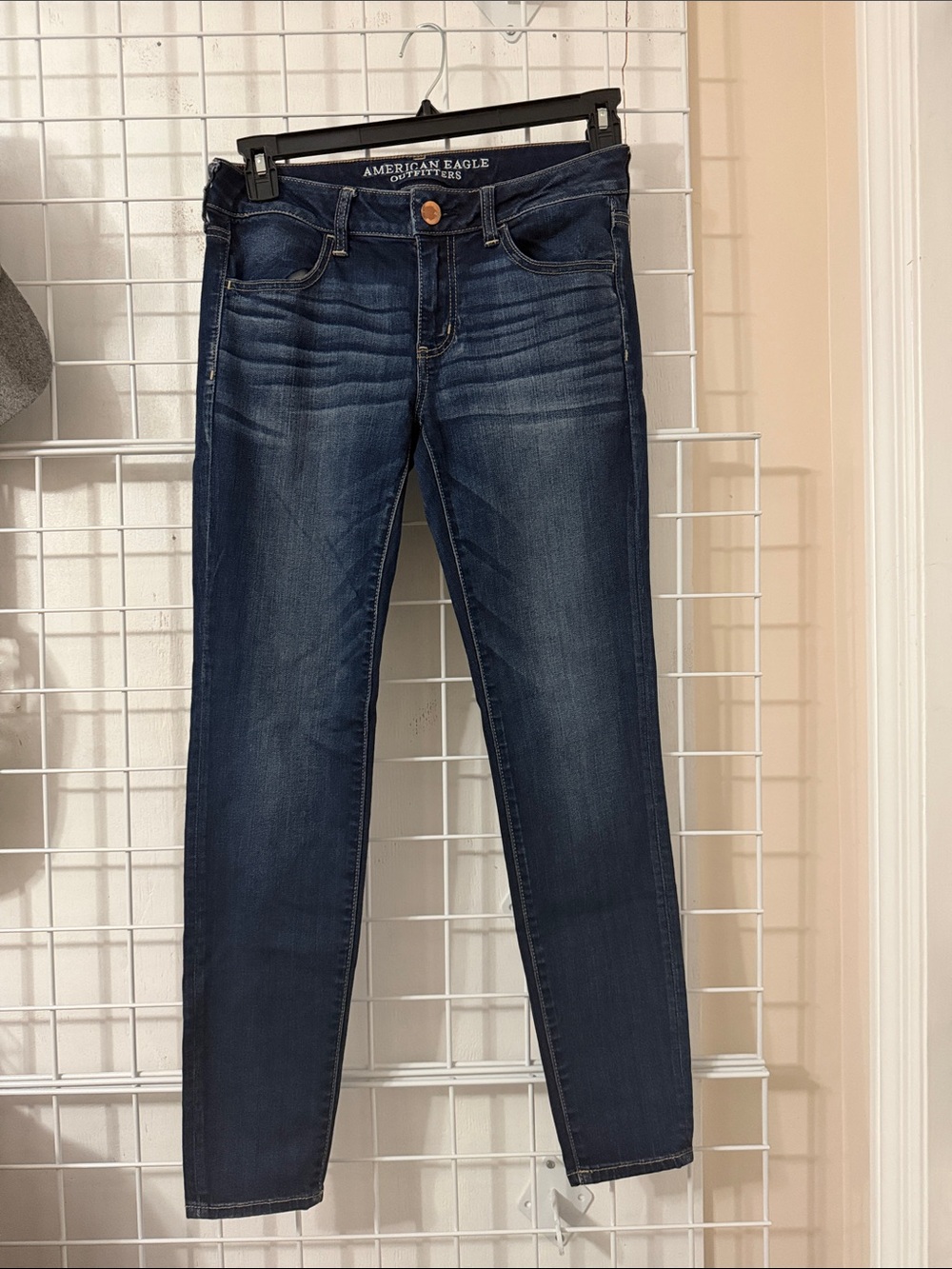 American Eagle Outfitters Indigo Stretch Skinny Jeans - Women's